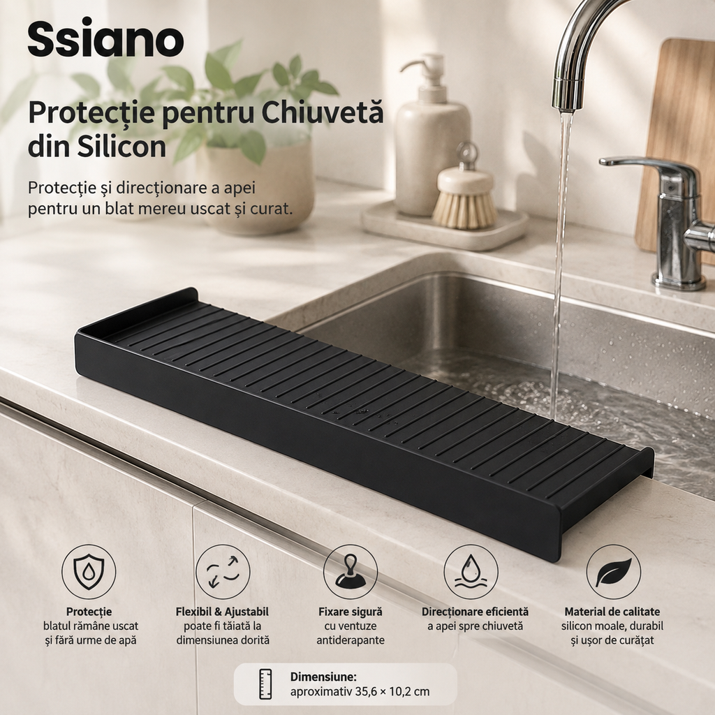 Protecție pentru Chiuvetă din Silicon